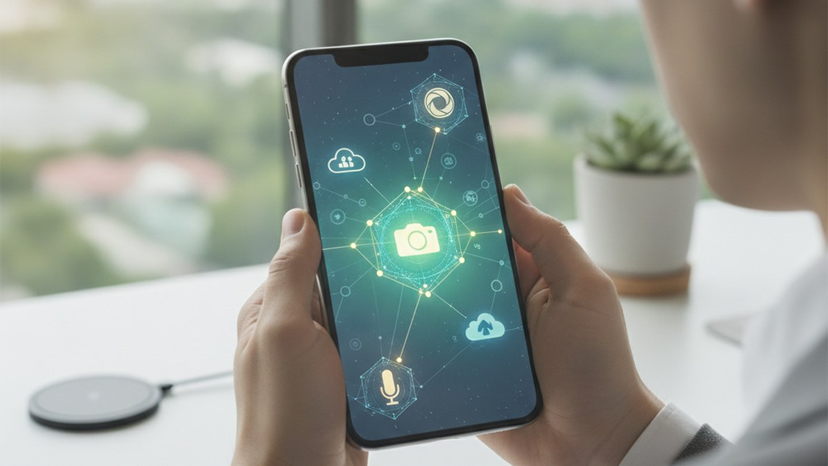Recursos de IA em smartphones