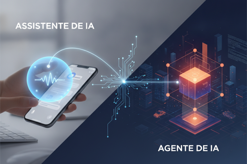 Assistente de IA e Agente de IA: As Diferenças Essenciais