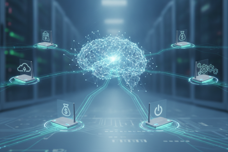Roteadores de inteligência artificial: aplicação e otimização de recursos