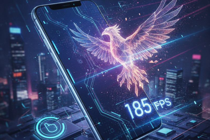 Novo POCO F9 Ultra promete alta performance em jogos com taxa de 185 FPS