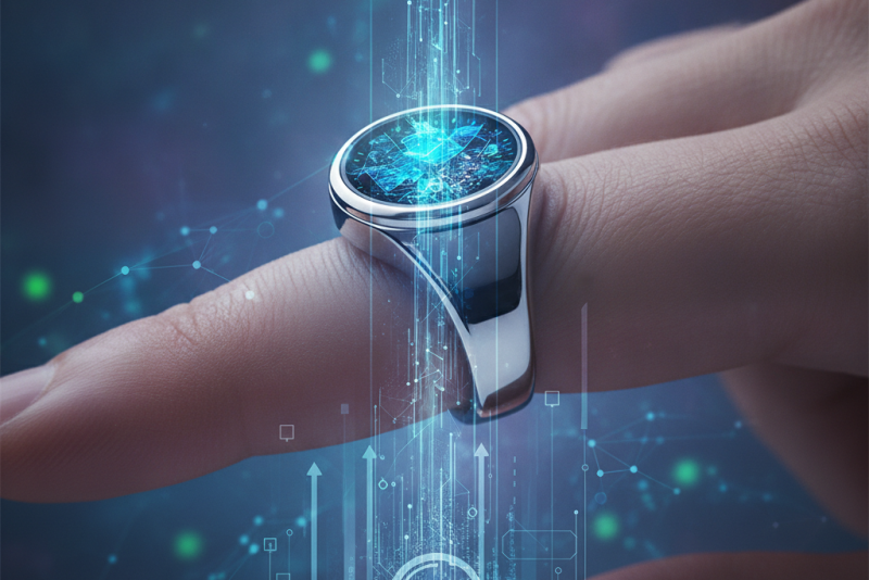 Casio prepara novo anel com relógio digital integrado